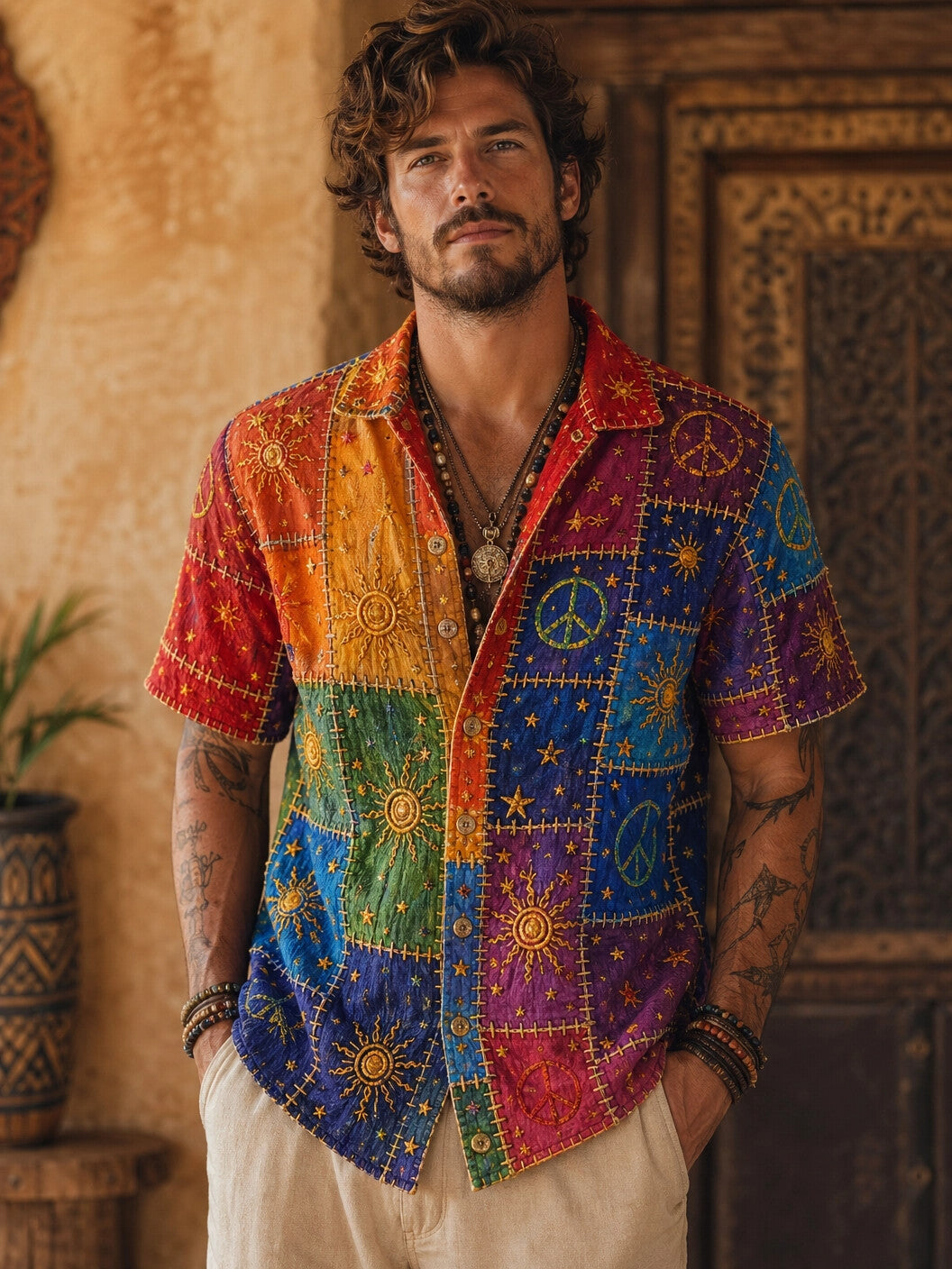 Boho Shirt in soft, Best Value