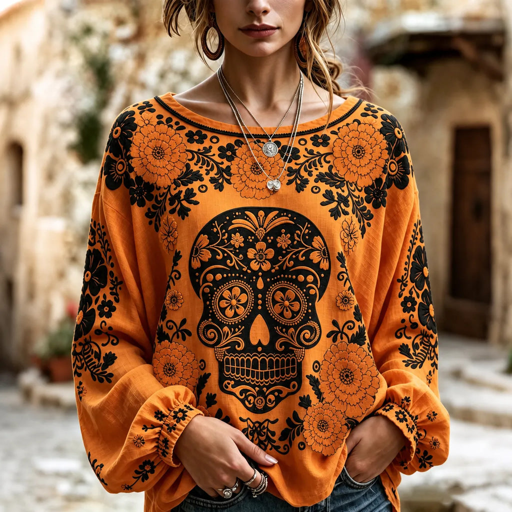 Retro Top – Boo-tiful Halloween