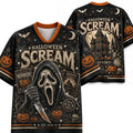 Chaotic Club Vintage Halloween Scream Ghostface Mesh Jersey