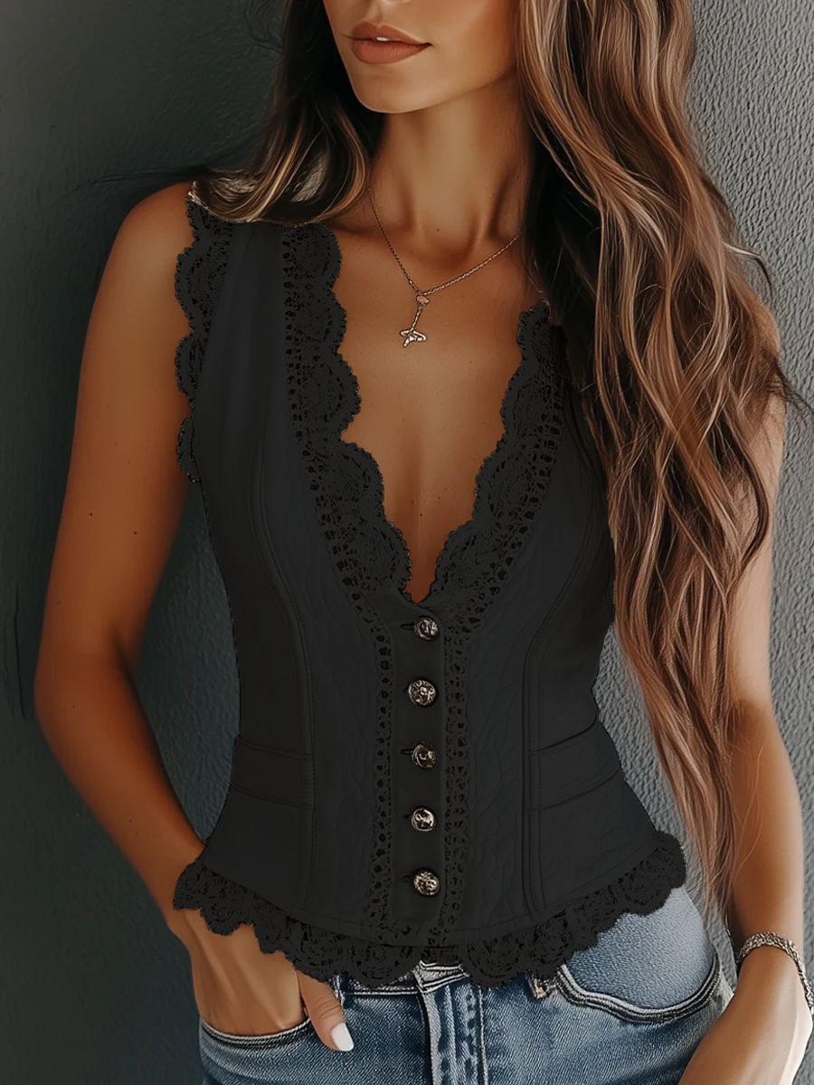 Vintage Statement Piece in lace, Affordable Luxury