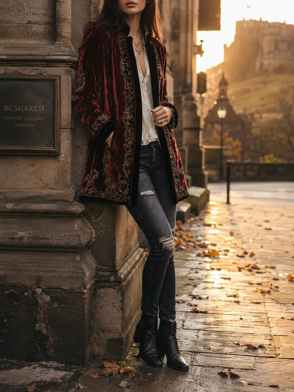 Vintage Jacket in velvet, Best Value