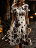 Gothic Midi Dress – Halloween Trend