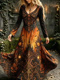 Retro Maxi Dress – Boo-tiful Halloween