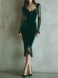 Midi Dress That Flatters – Elegant & velvet