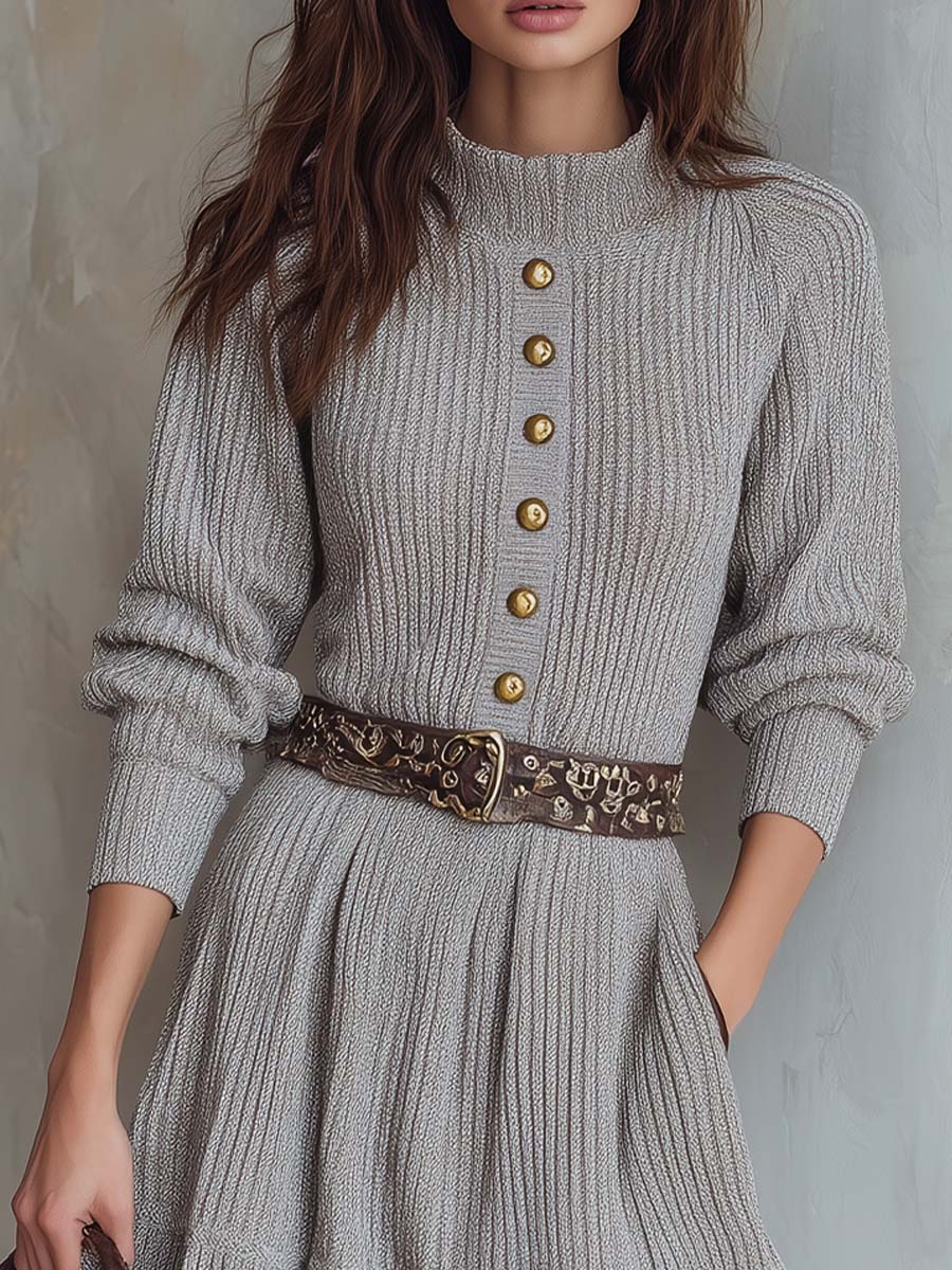 Elevated Mini Dress – Retro, Budget-Friendly