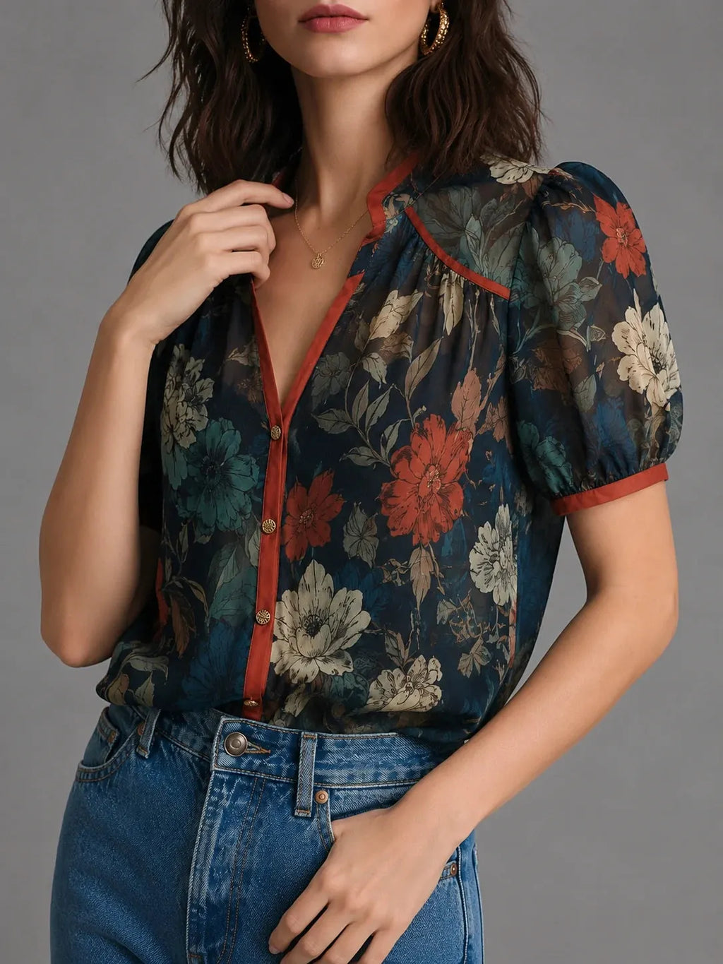 Blouse That Flatters – Vintage & soft