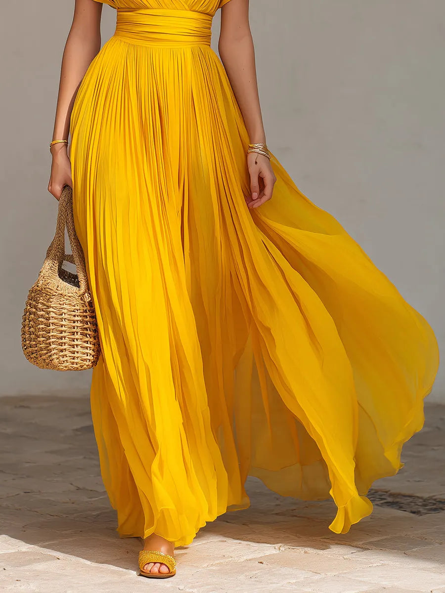 Chic Maxi Dress in chiffon, Smart Price