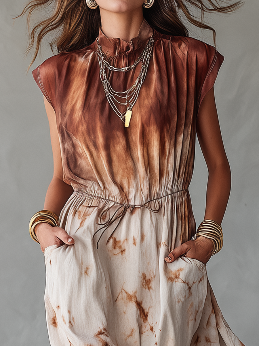 Chic Maxi Dress in premium, Designer Aesthetic