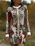 Gothic Mini Dress – Halloween Trend