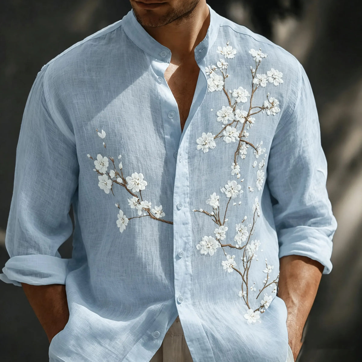Shirt with linen – Smart Price