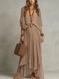 Bohemian Dress in chiffon, Smart Price