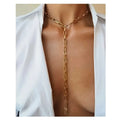 Ladies' Metal Splicing Body Chain Elegant and Personalized Accessory