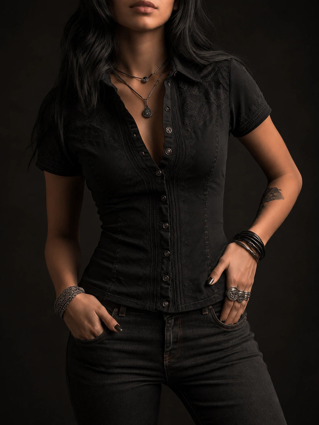Gothic Shirt – Halloween Trend