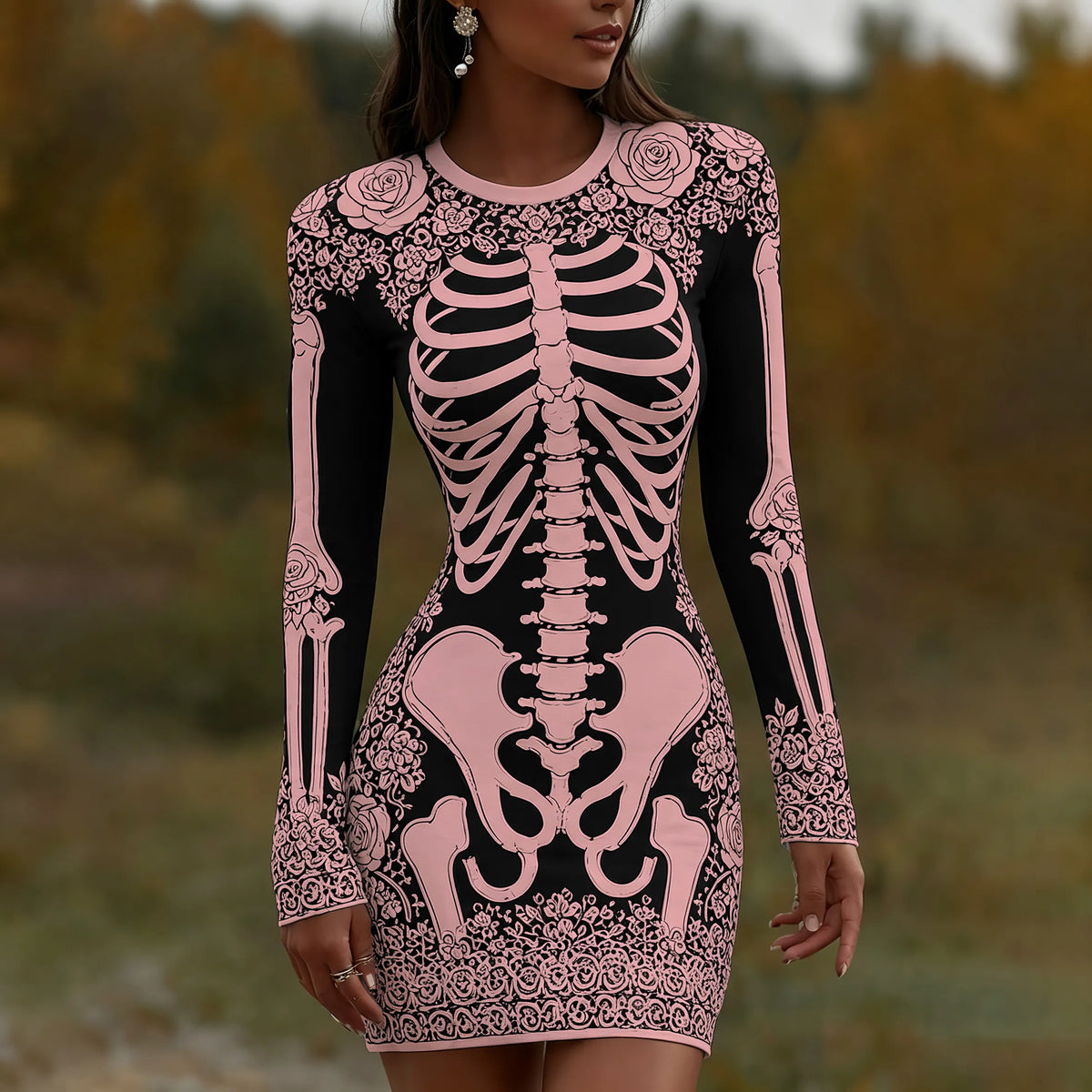 Hauntingly Beautiful Mini Dress – Party Ready