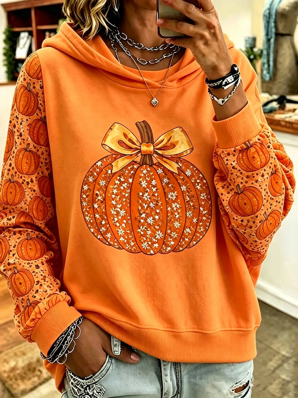 Retro Hoodie – Boo-tiful Halloween