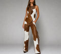 Women's Western-style Two-piece Set (top And Trousers)