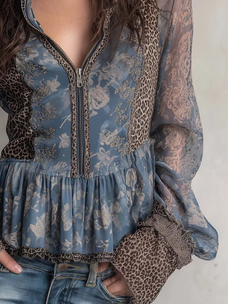 Blouse with chiffon – Unbeatable Price