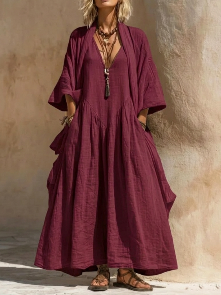 Dress That Flatters – Bohemian & linen