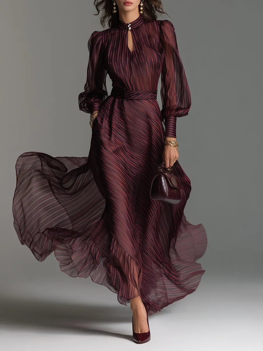 Retro Maxi Dress in premium, Smart Price