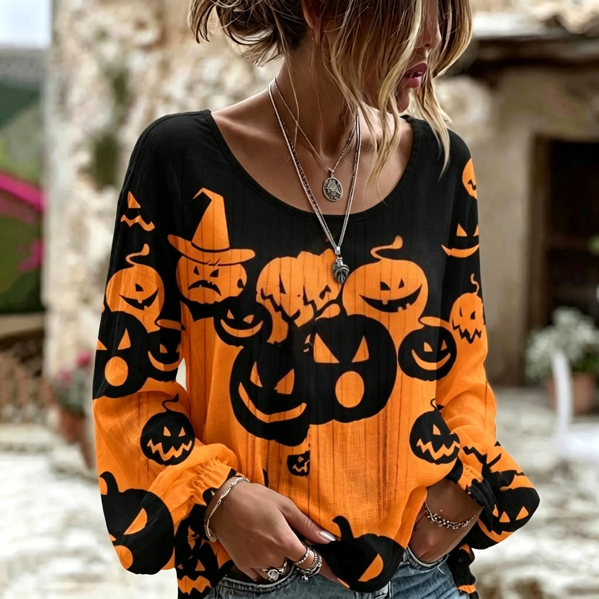 Retro Top – Boo-tiful Halloween