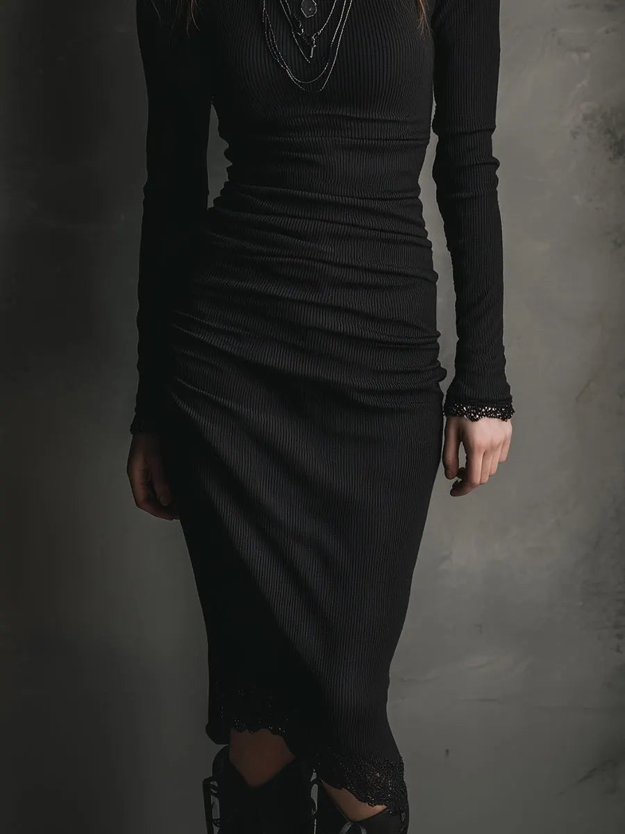 Chic Midi Dress in lace, Smart Price