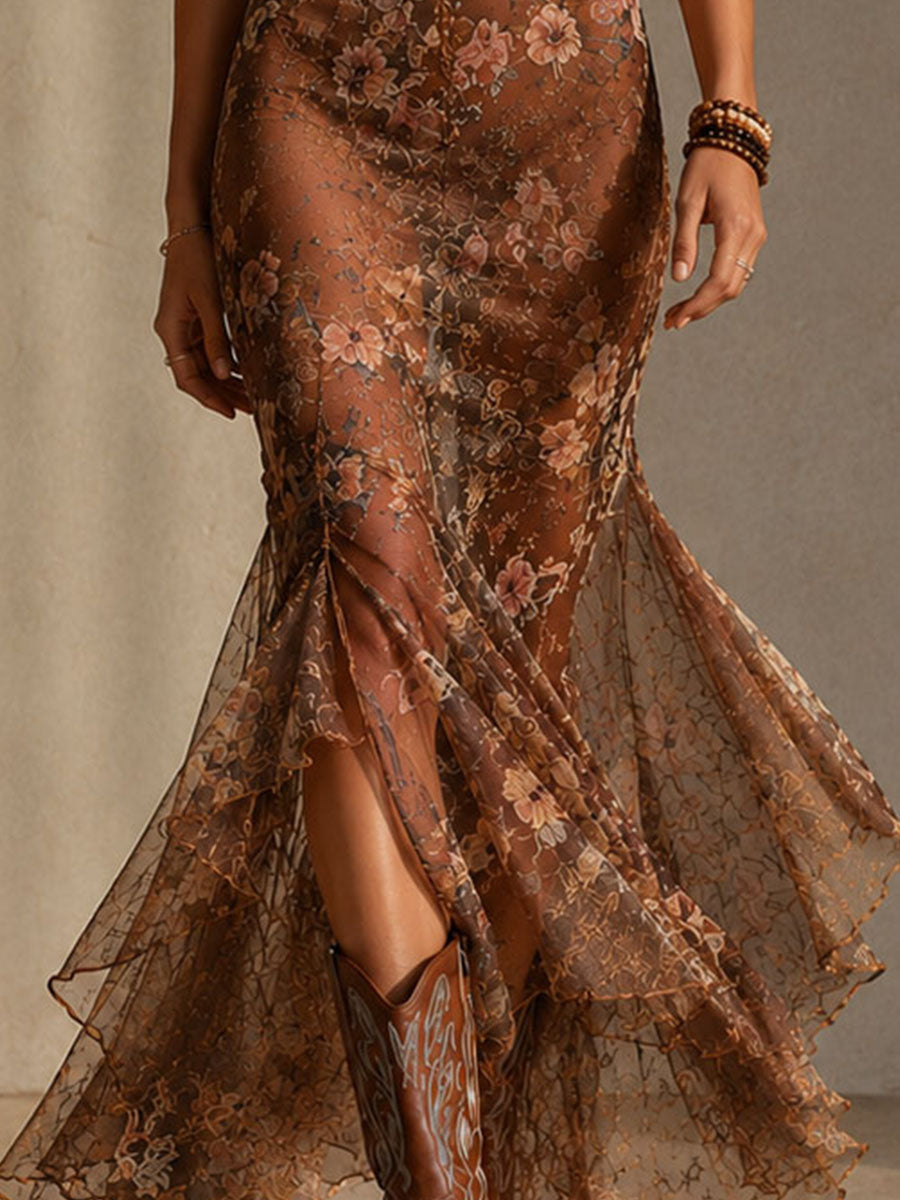 Boho Dress in premium, Premium Look