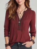 Vintage Shirt in pleated, Premium Look