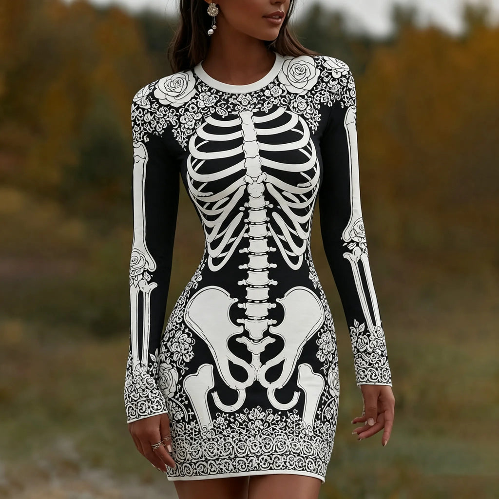 Hauntingly Beautiful Mini Dress – Party Ready
