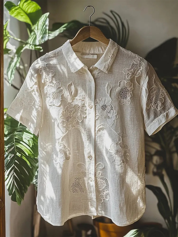 Retro Shirt in lace, Smart Price