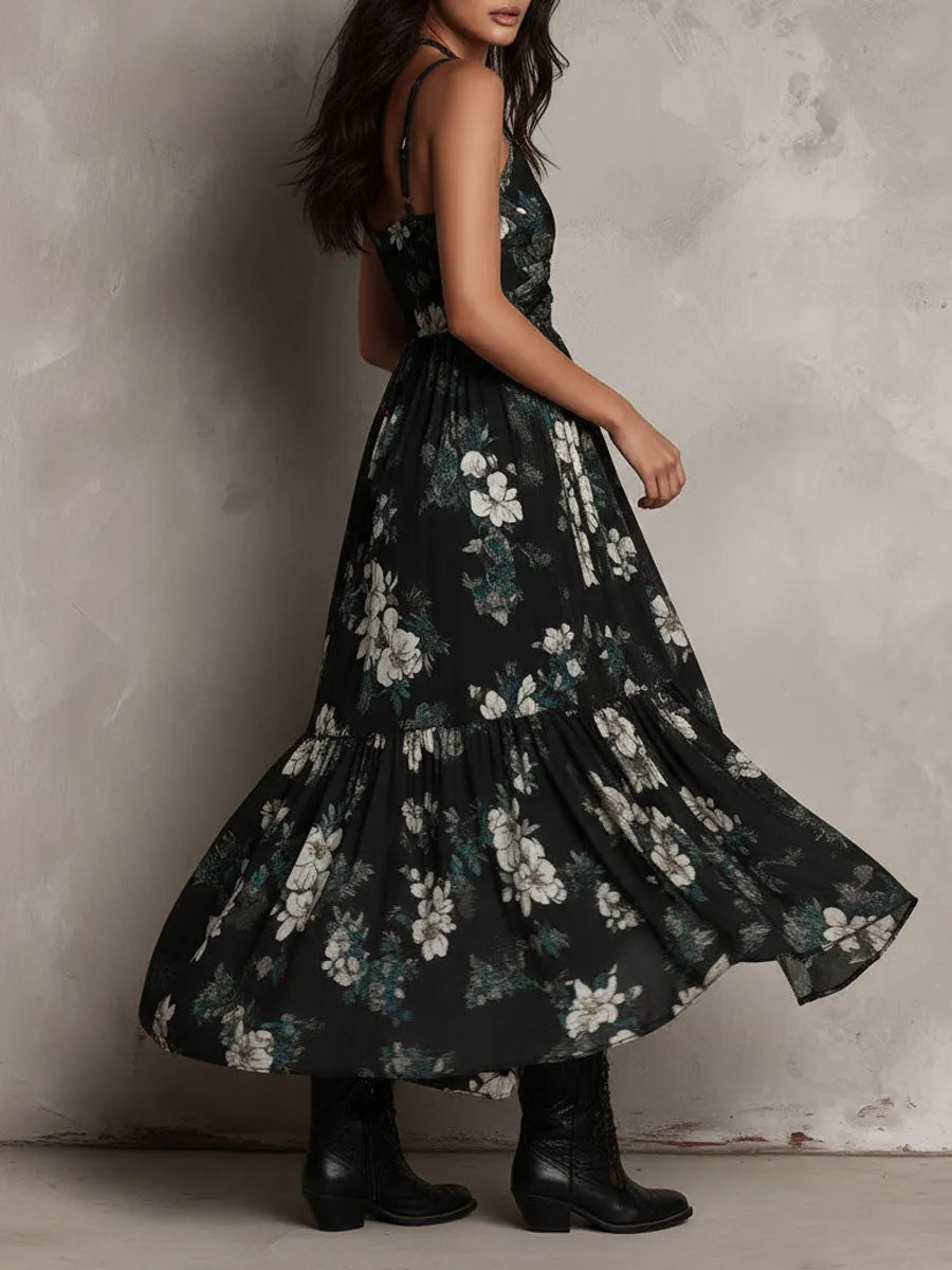 Country Concert Outfit Retro Music Festival Summer Dress