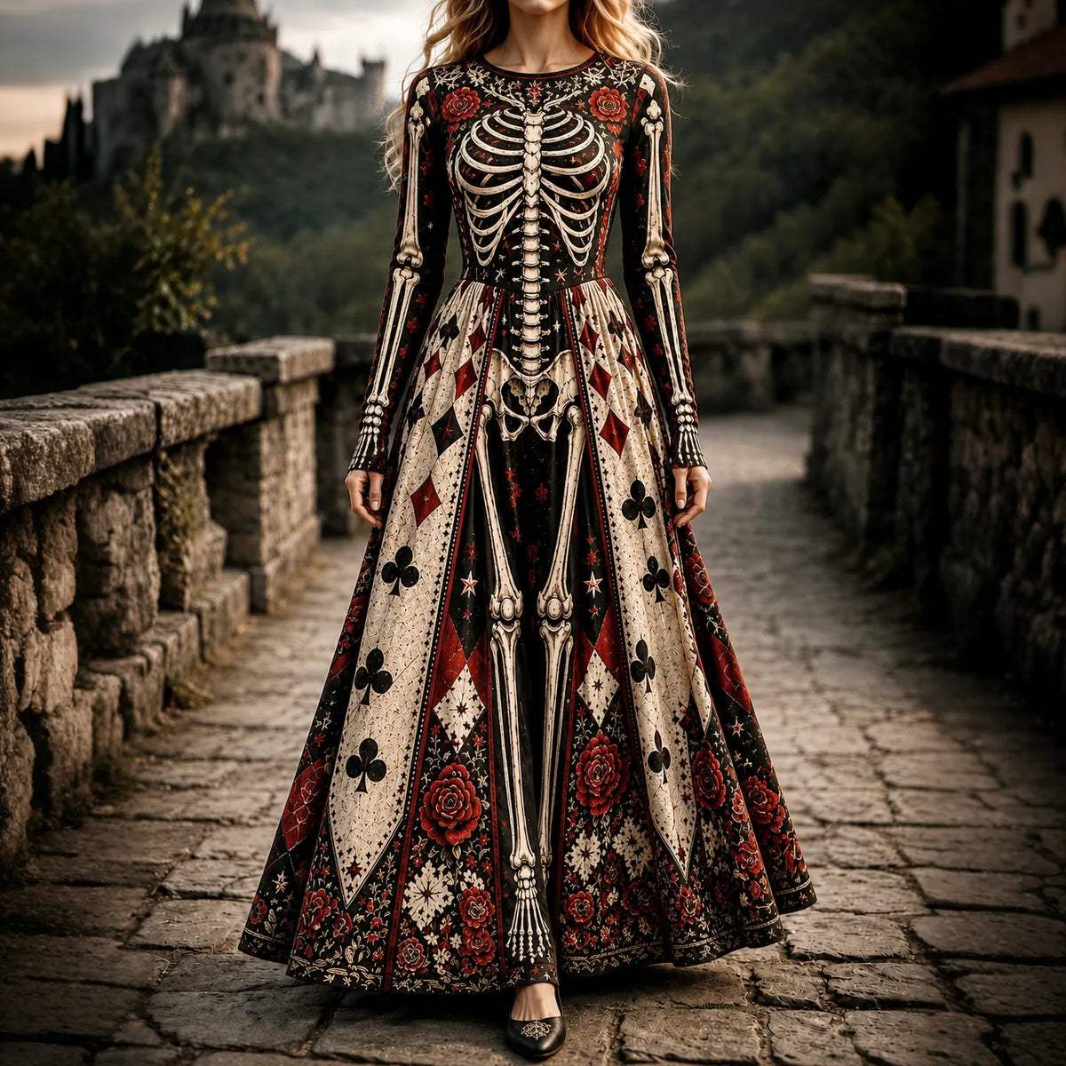 Gothic Maxi Dress – Halloween Trend