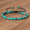 Unisex Vintage Natural Stone N Bracelet