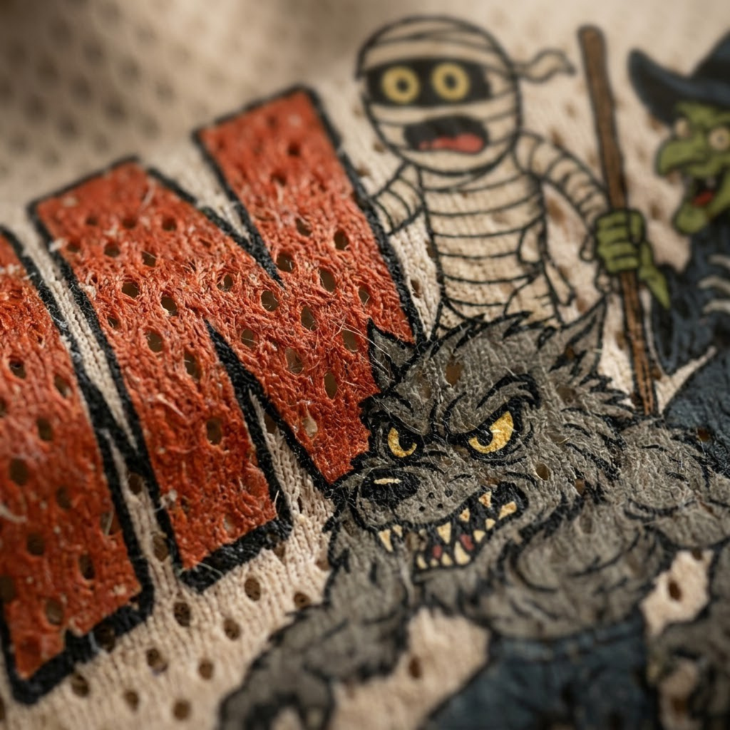 Chaotic Club Custom Monster Season Halloween Long Sleeve Jersey