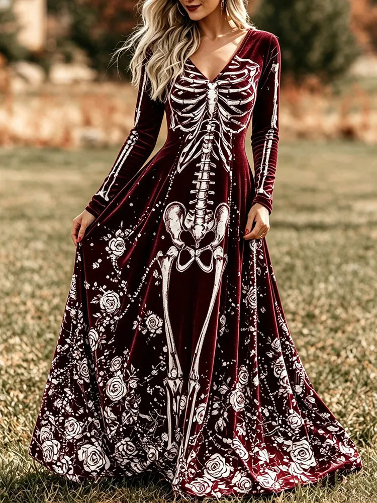 Vintage Maxi Dress – Boo-tiful Halloween