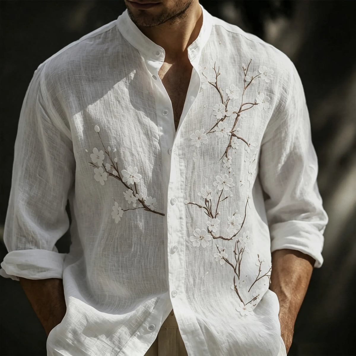 Shirt with linen – Smart Price