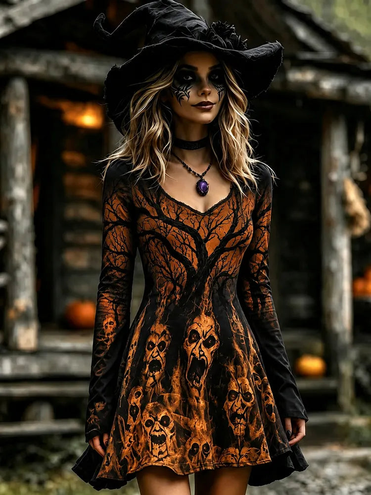Hauntingly Beautiful Mini Dress – Party Ready