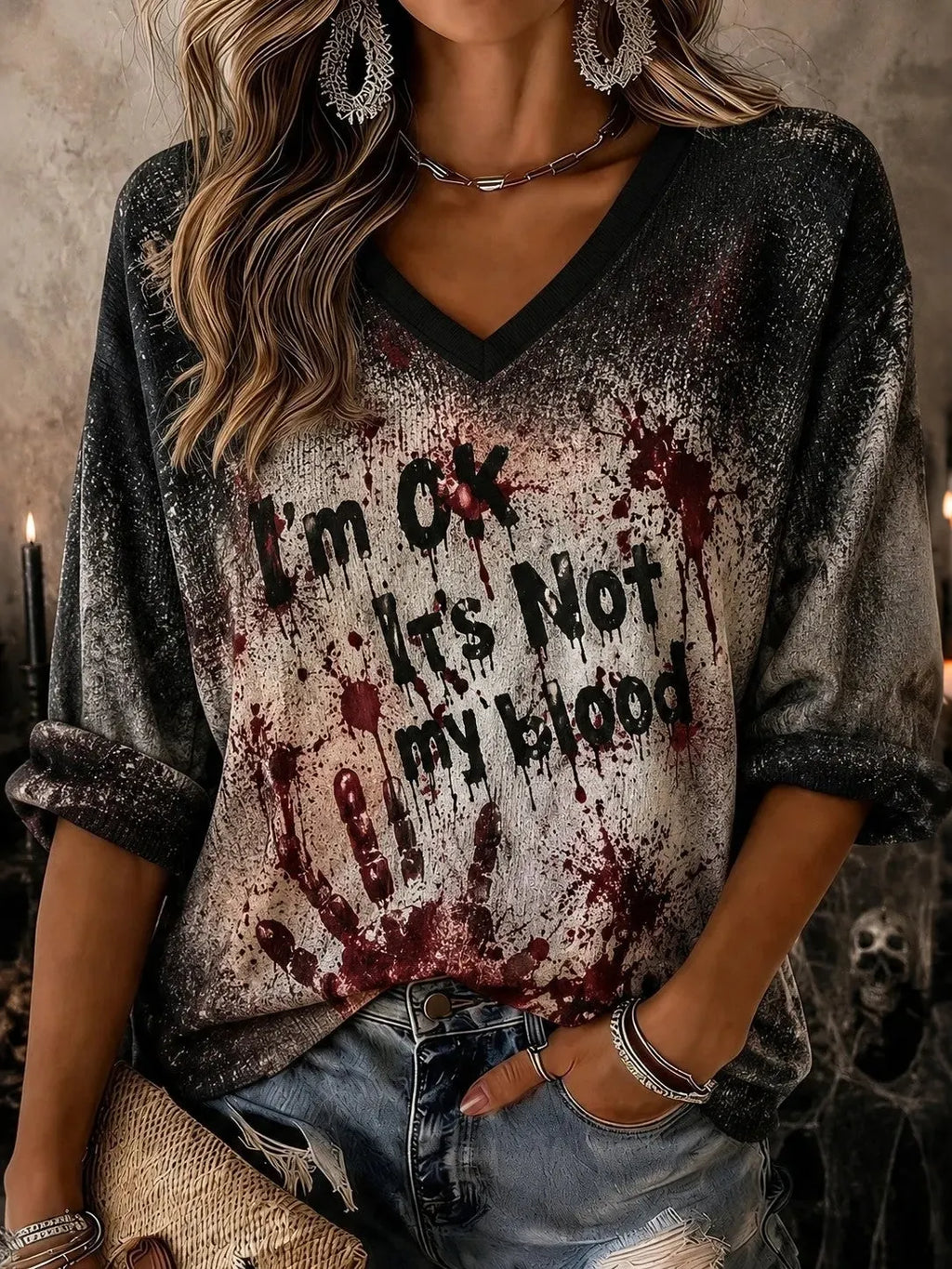 Gothic Shirt – Halloween Trend