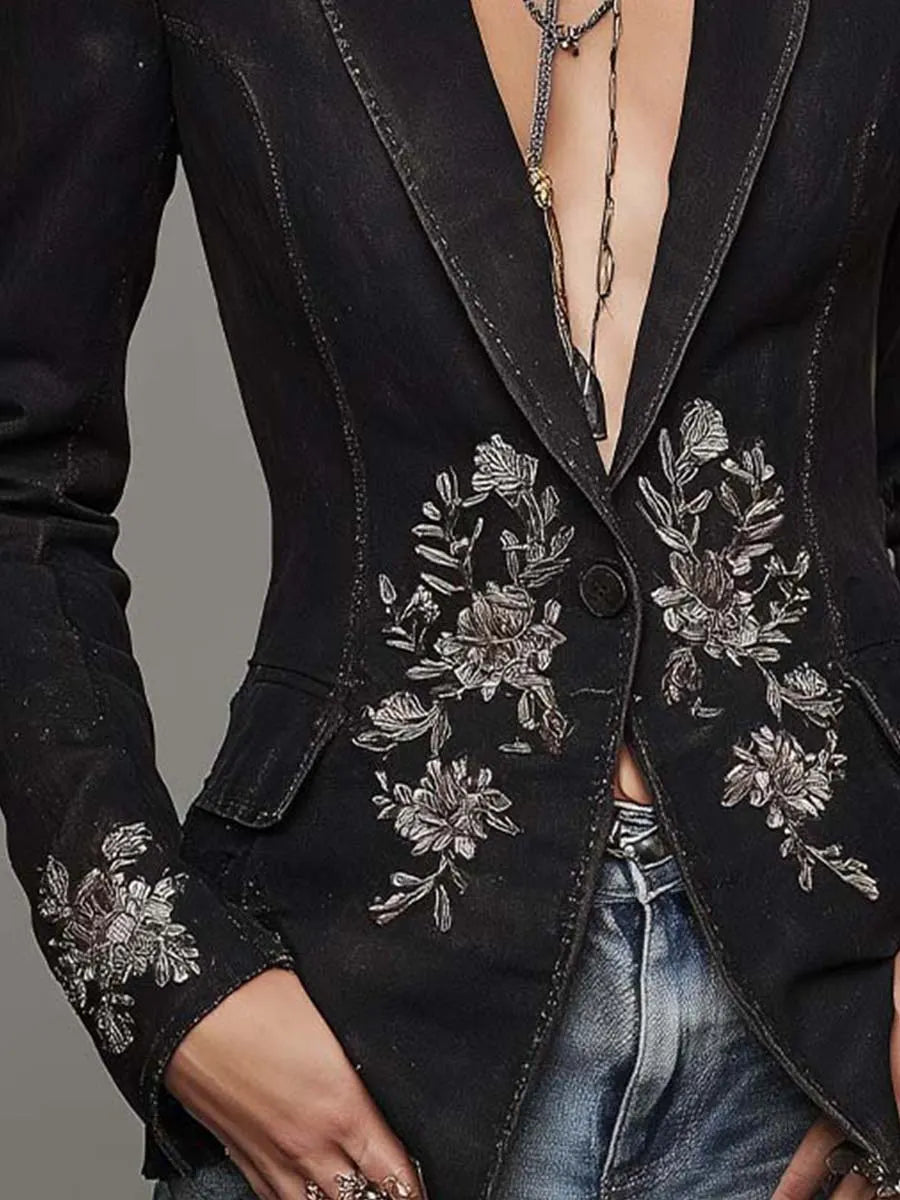 Boho Blazer in denim, Best Value