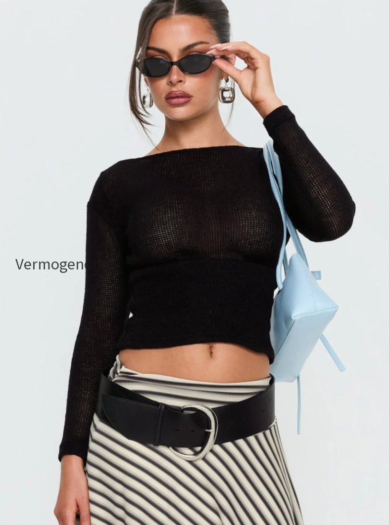 eladia-cinched-long-sleeve-top-black