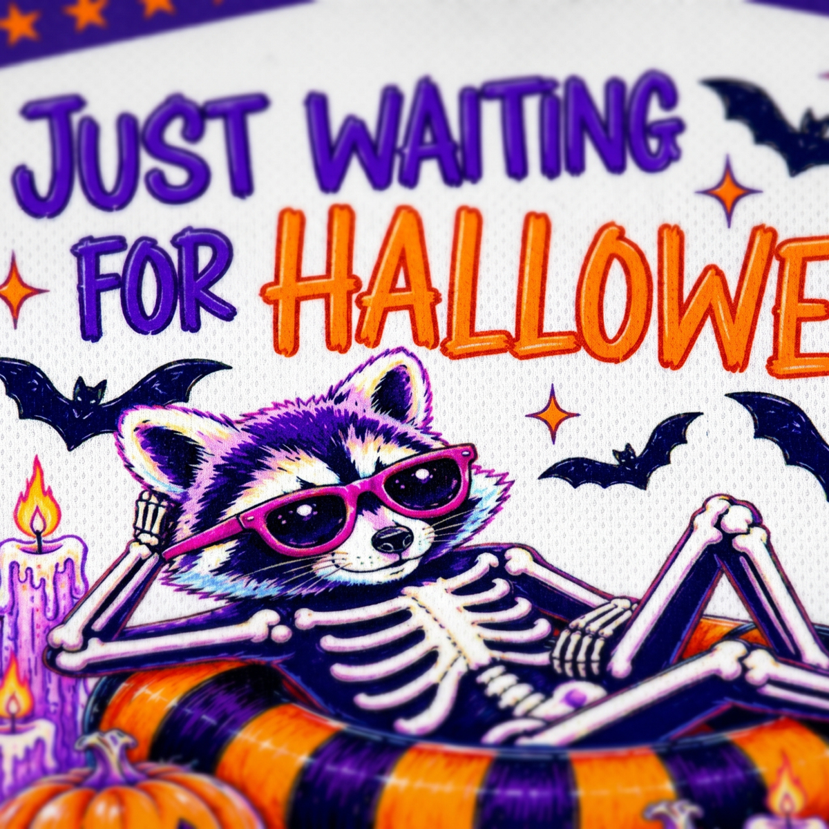 Chaotic Club Summerween Just Waiting For Halloween Mesh Jersey