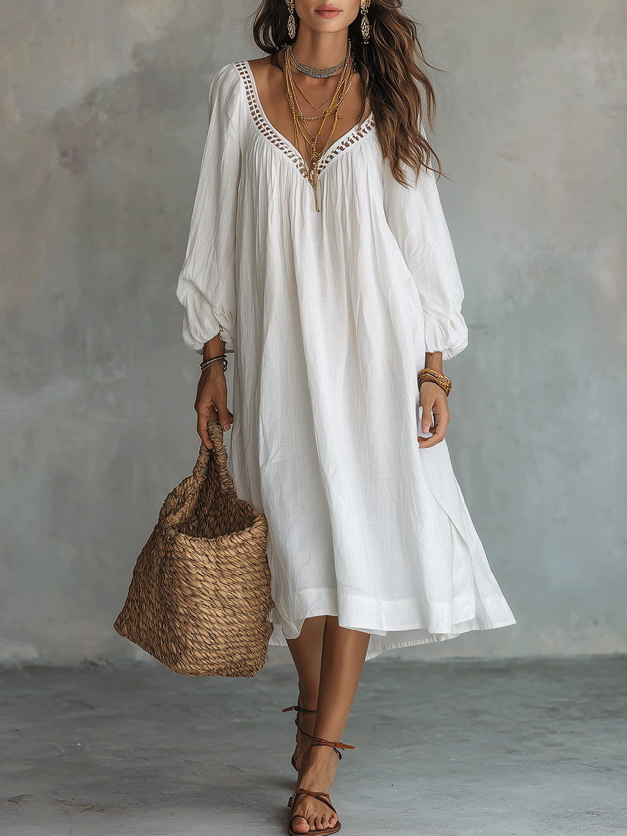 Designer Aesthetic: Boho Midi Dress