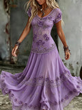 Vintage Maxi Dress in premium, Premium Look