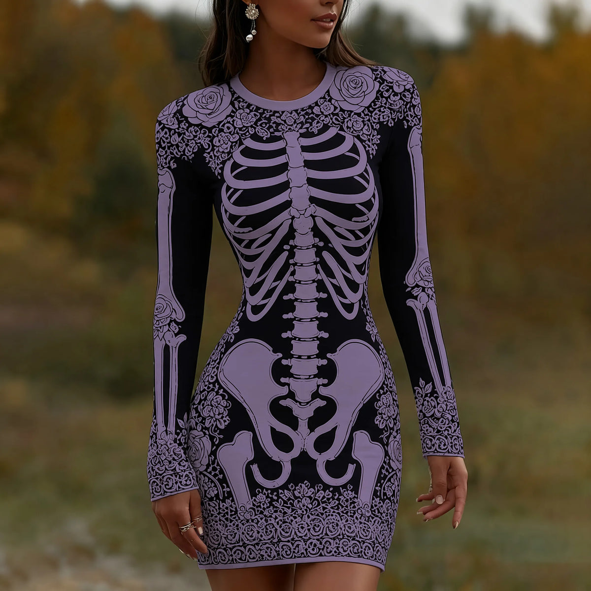 Hauntingly Beautiful Mini Dress – Party Ready