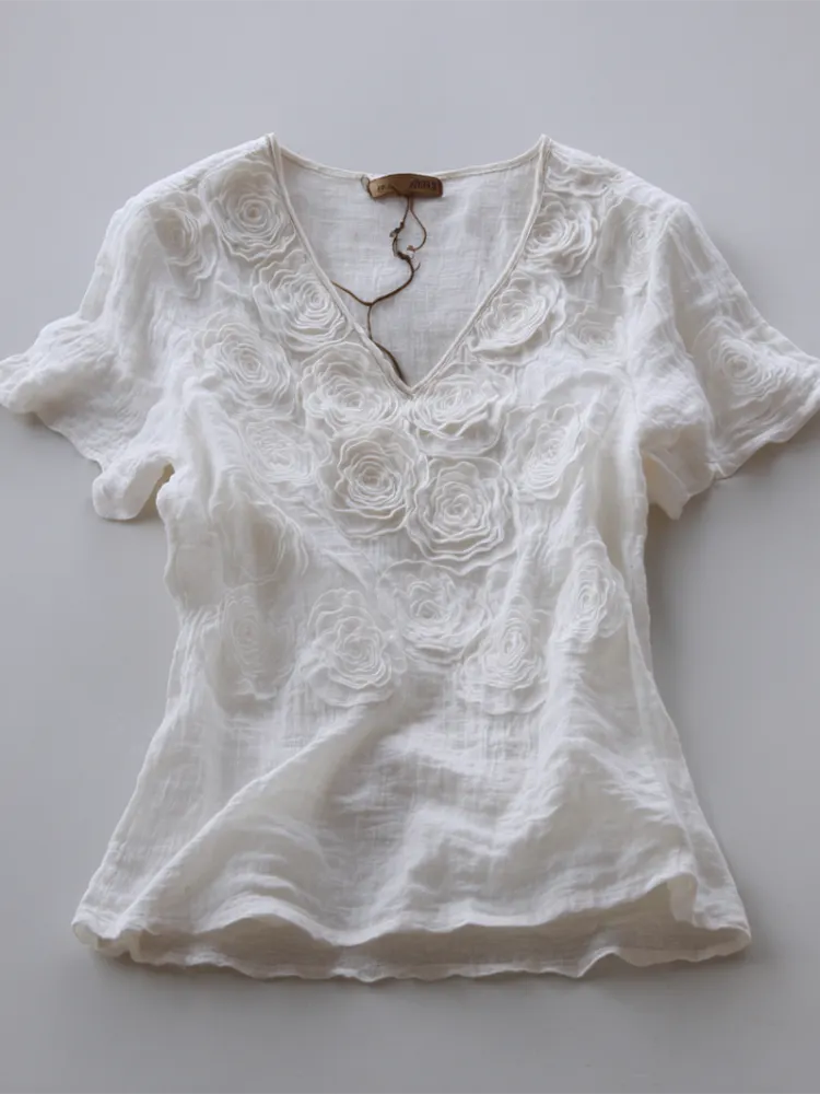 Bohemian Shirt in soft, Premium Look