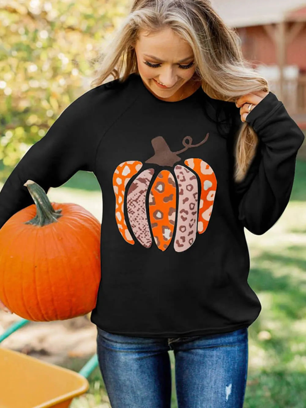 Pumpkins Graphic Pullover