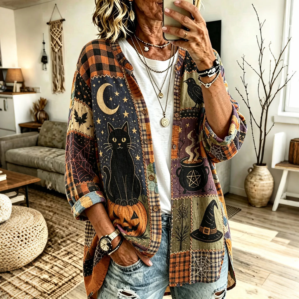Wickedly Chic Shirt – Spooky Pick