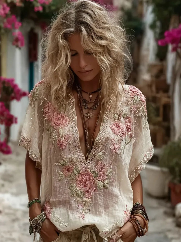 Vintage Shirt in soft, Premium Look