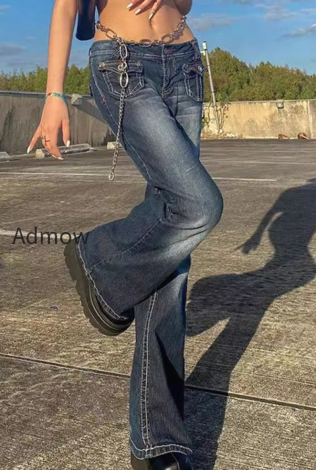 slim-flare-multi-pocket-trendy-denim-jeans