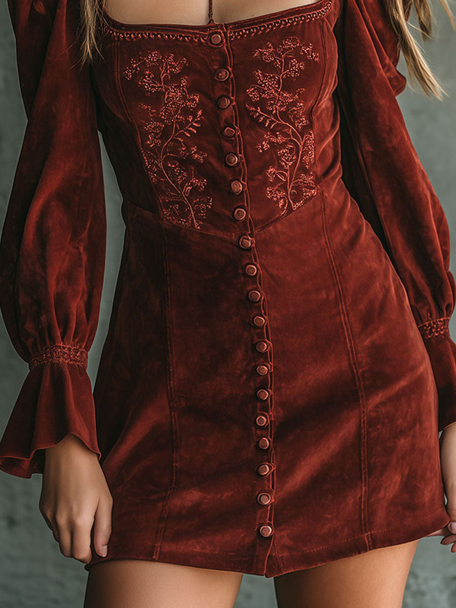 Vintage Mini Dress in premium, Unbeatable Price