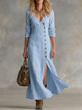 Dress with linen – Designer Aesthetic